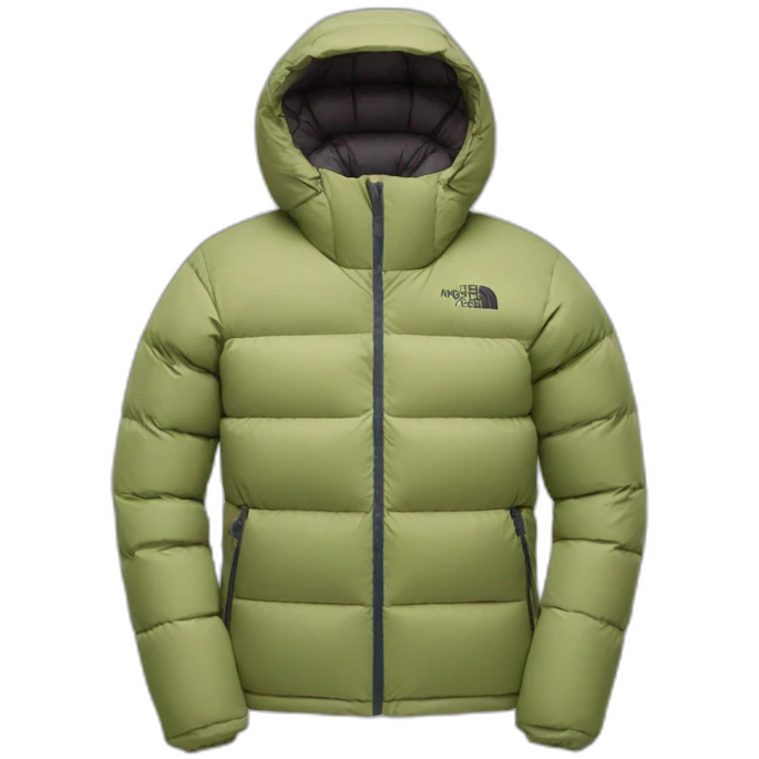northface down jacket emoji