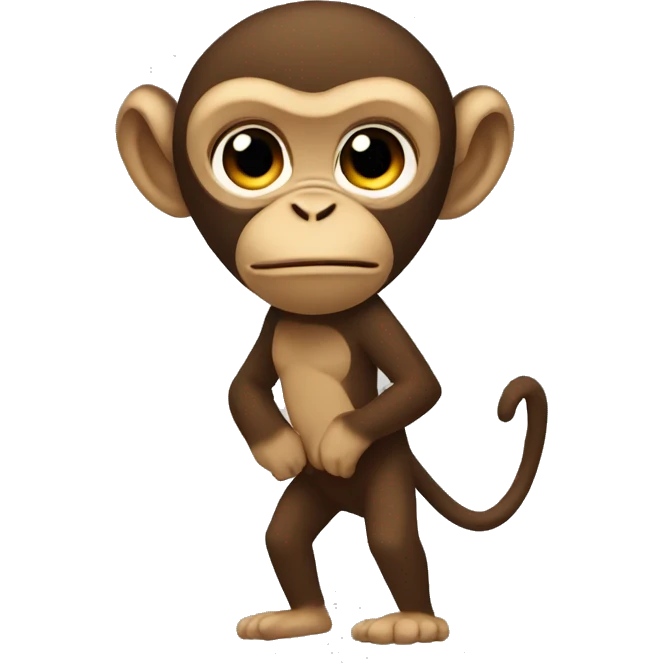 mogging monkey emoji
