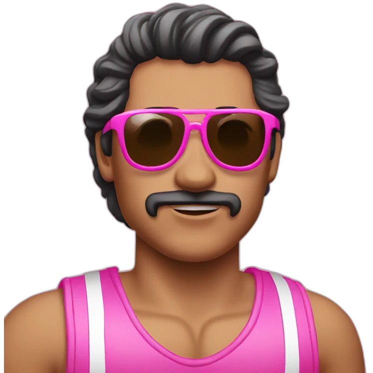 Pink magnum emoji