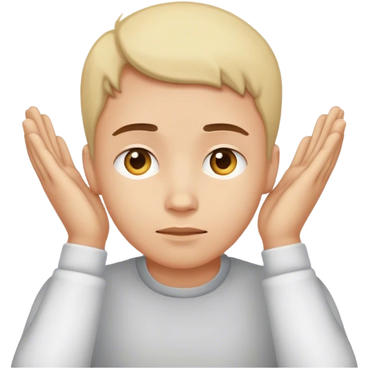 Head in hands emoji