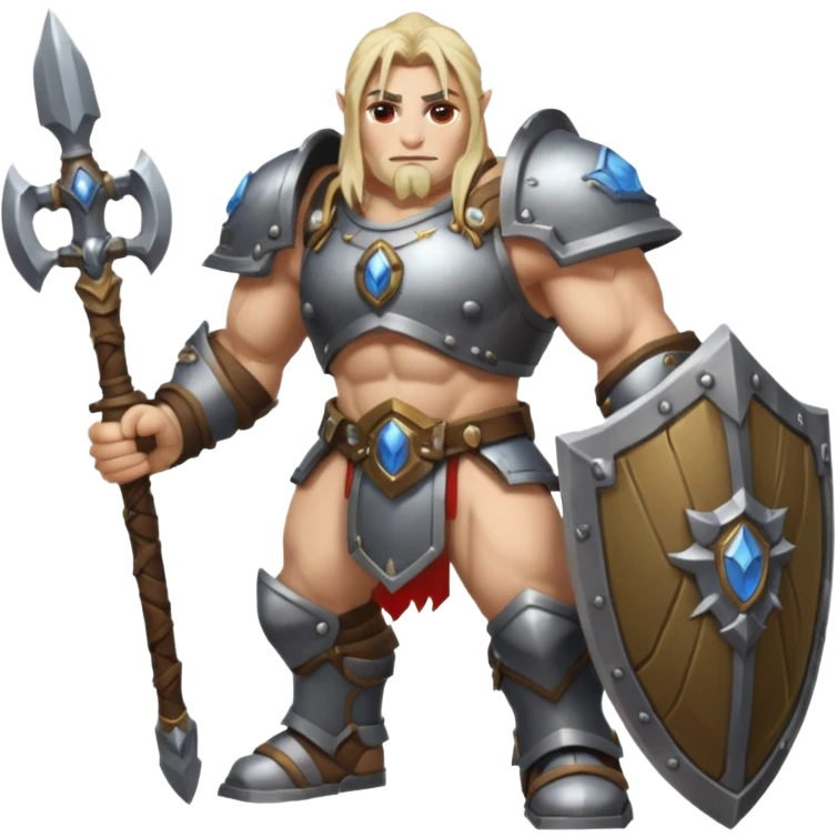 emoji representing the tank role in World of Warcraft, featuring a sturdy shield or armored figure emoji