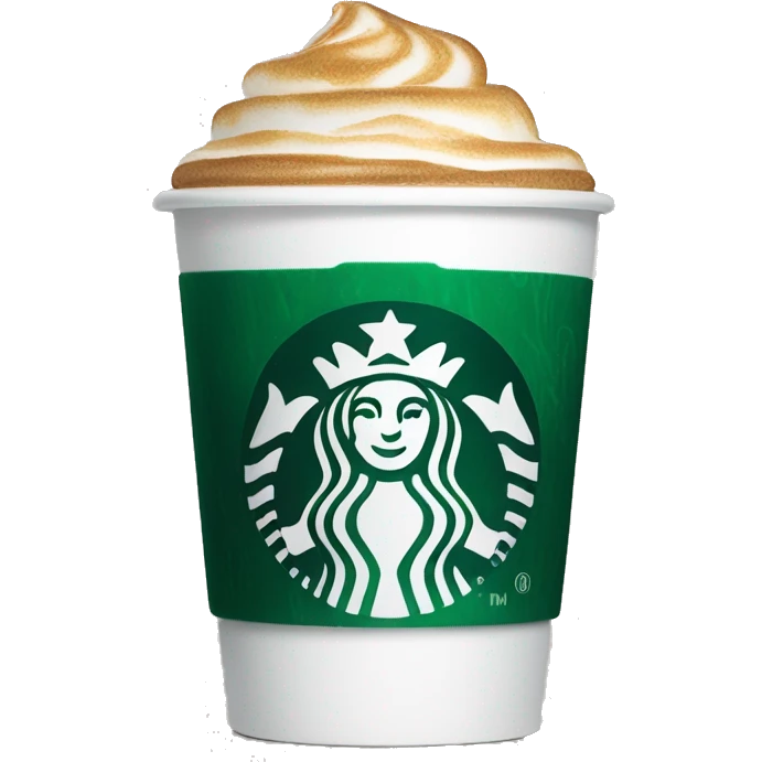 Starbuck’s cup of coffee emoji