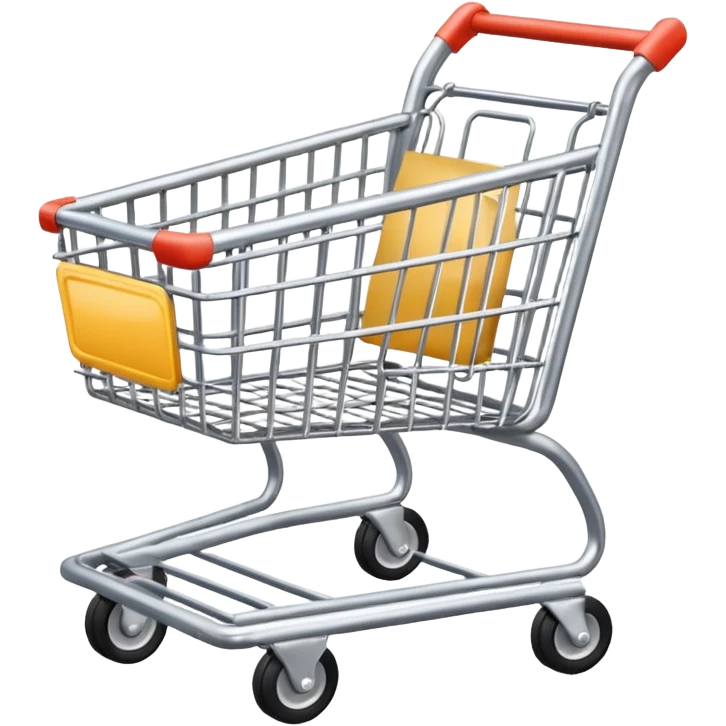 Shopping cart emoji