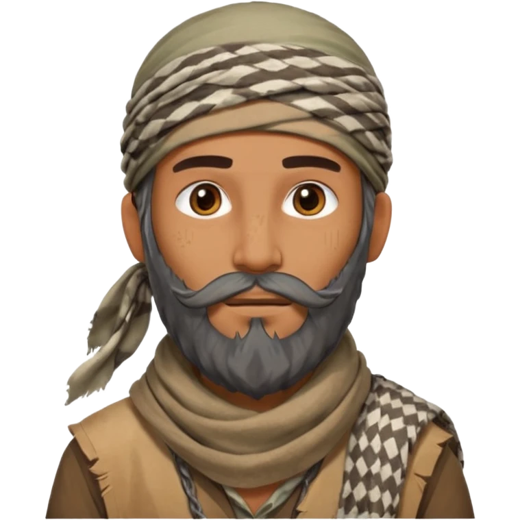 Desert Nomad Traveler emoji