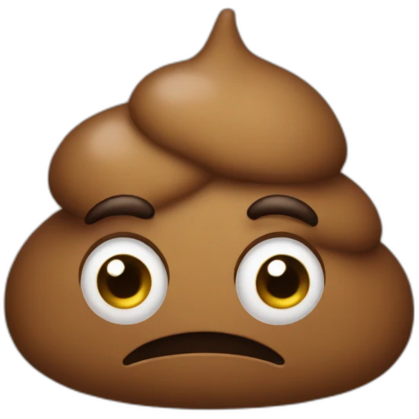 Poo that’s sad  emoji