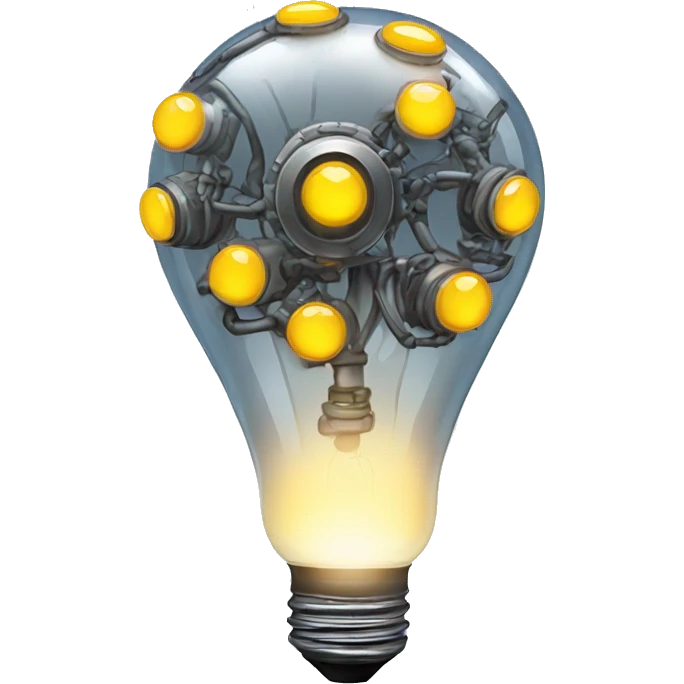 IA chatbot lightbulb emoji