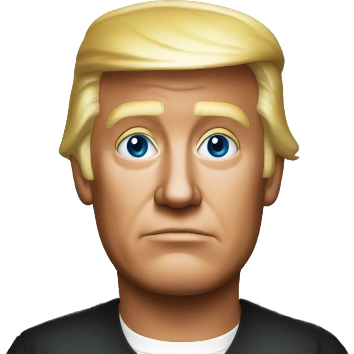 donald trump mugshot emoji