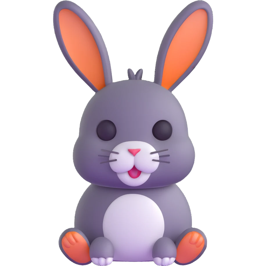 normal rabbit emoji