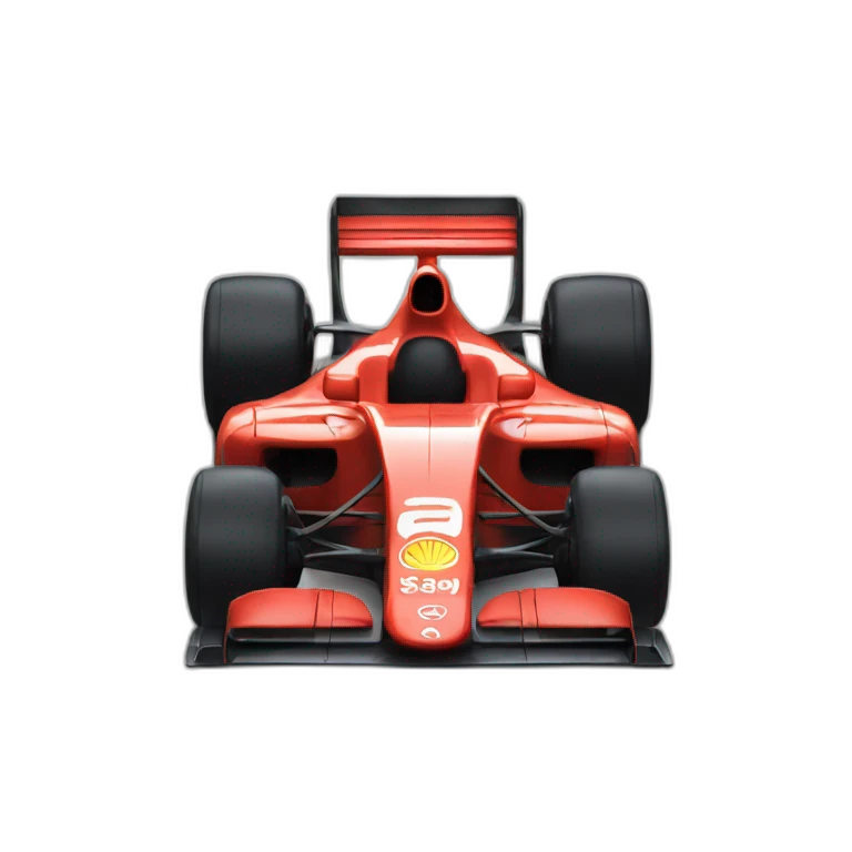 F1 car emoji
