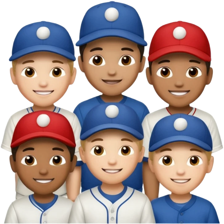 Un groupe d'amis garcons emoji