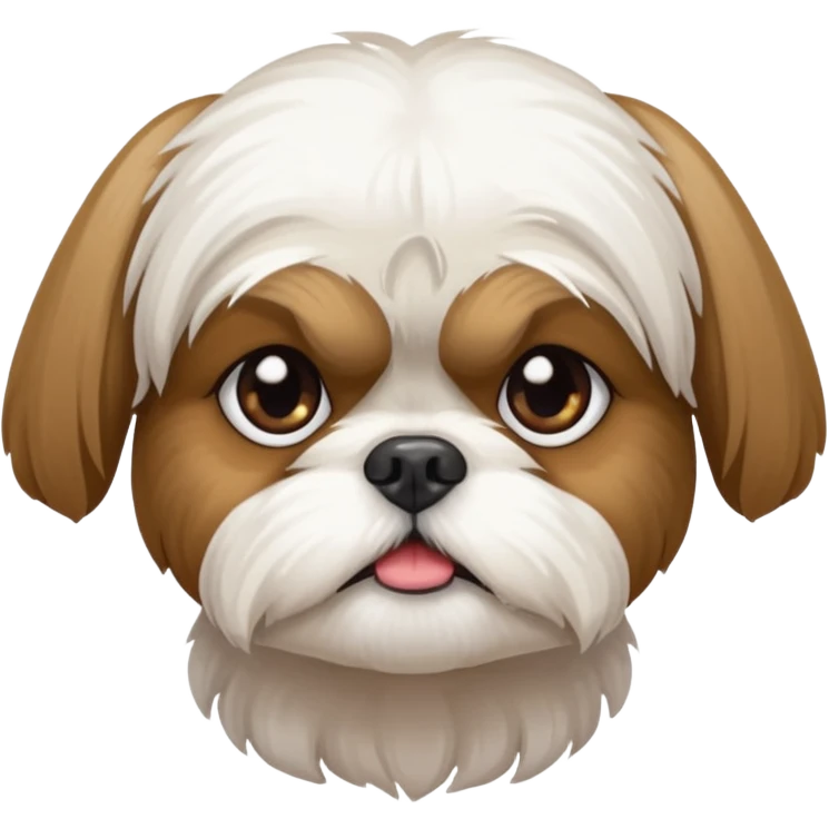 Shih Tzu dog poisoned emoji