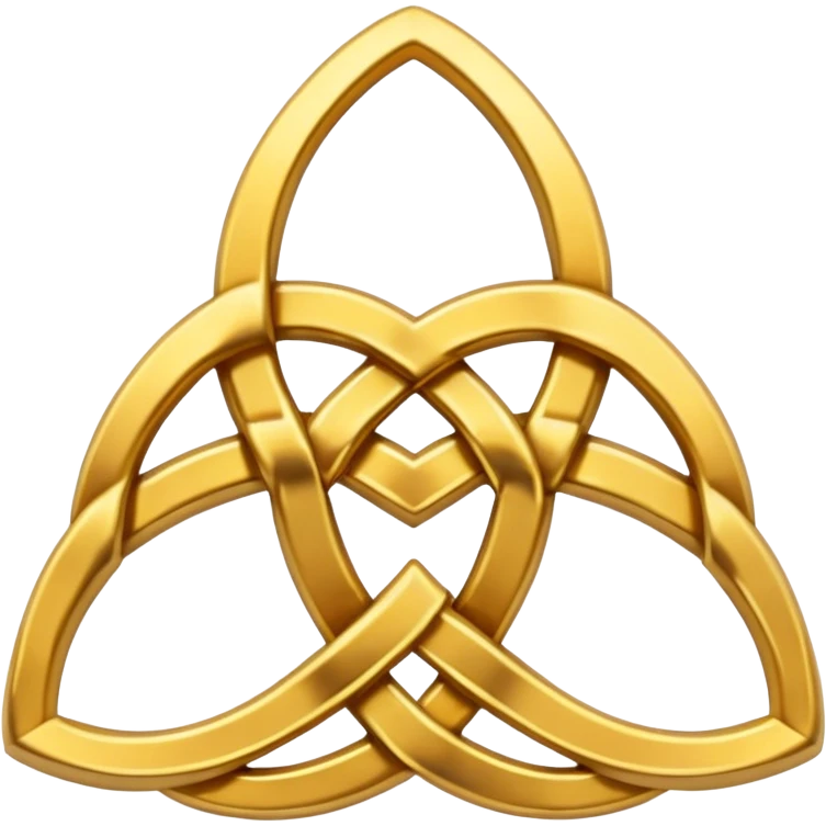 Celtic trinity knot emoji