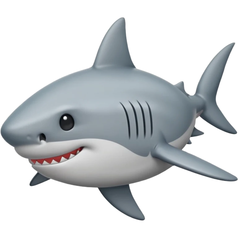 can you make me a shark emoji that’s sighing  emoji