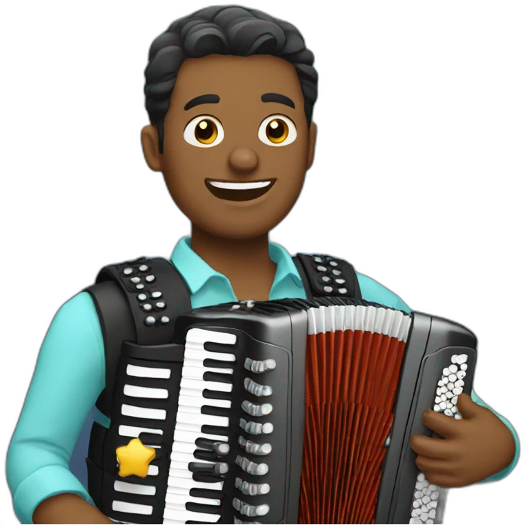 accordion-player emoji