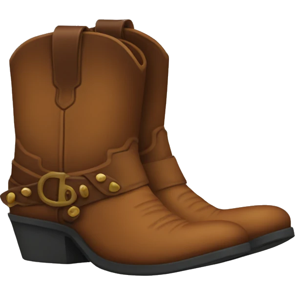 Cowboy boot emoji