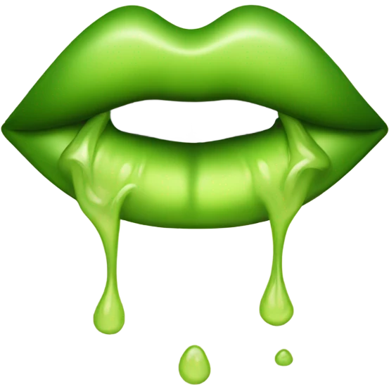 Lime Lips emoji