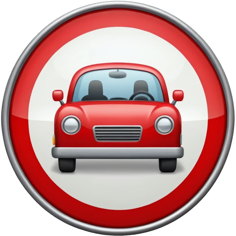 Safe drive sign emoji