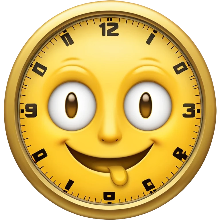 Emoji face with more money and more time  emoji