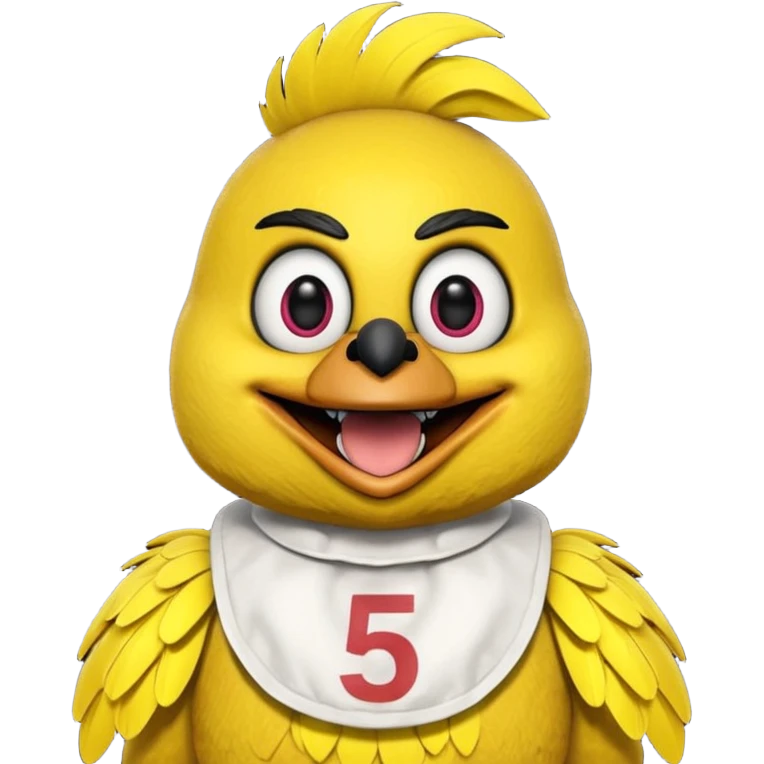 Chica from Five Nights At Freddy's Movie emoji