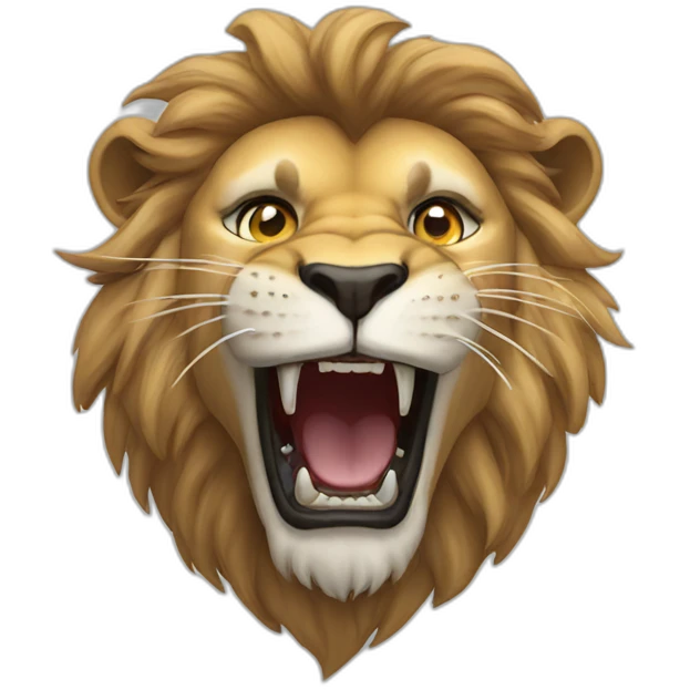 roaring lionlion emoji