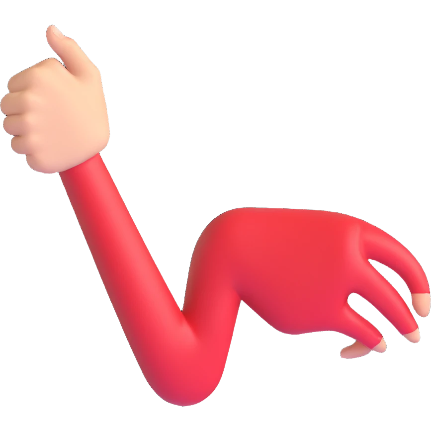 un brazo emoji
