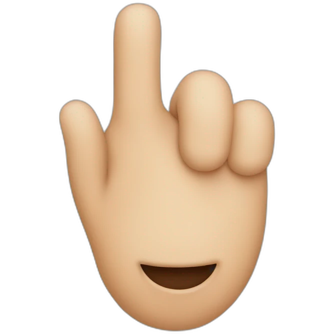 nose with a finger in it emoji