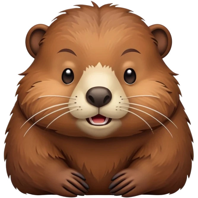 Сонный бобер emoji