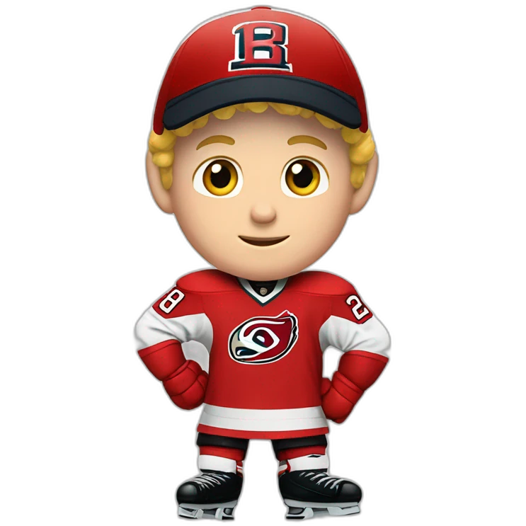brady tkachuk giving a thumbs up emoji