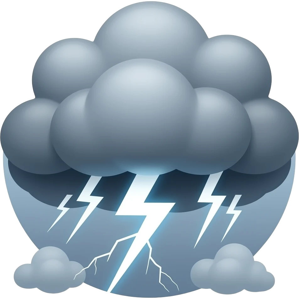 weather storm emoji