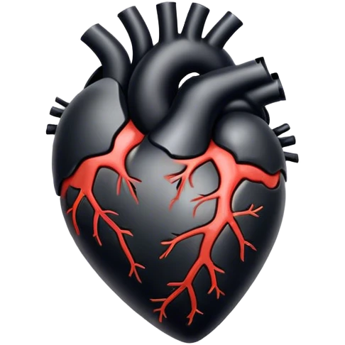 Black heart healing  emoji