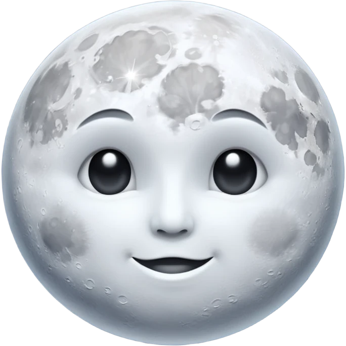 Moon emoji