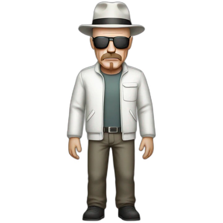 Heisenberg-in-white-pants emoji
