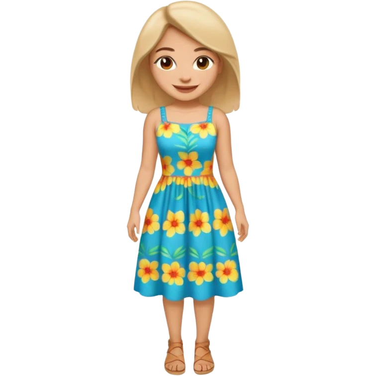 attractive full body light-skin latina  emoji