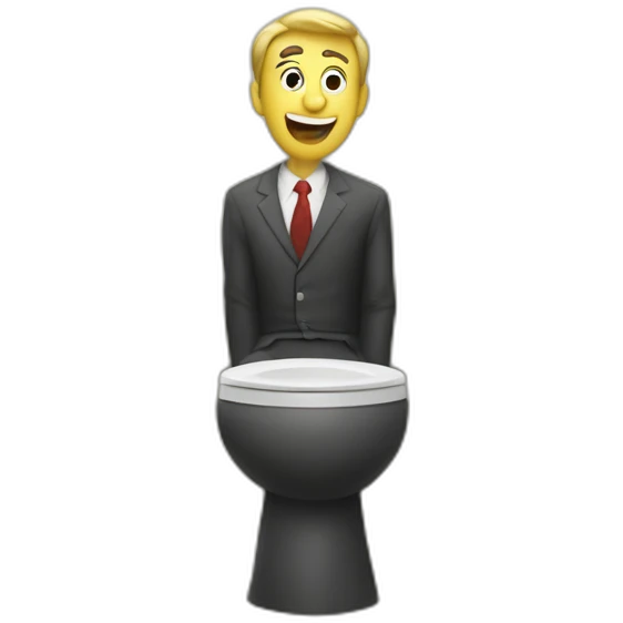 Staline au toilettes emoji