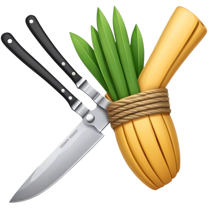 Knife in a sheaf emoji