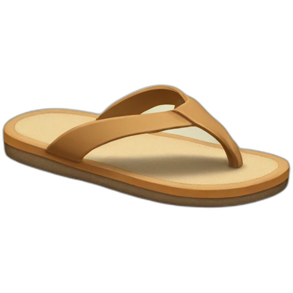 foot in flip flops emoji