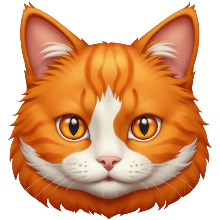 Earth destroyer orange cat emoji