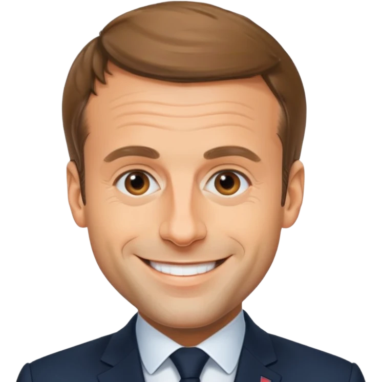 President macros ‘foshur’ emoji