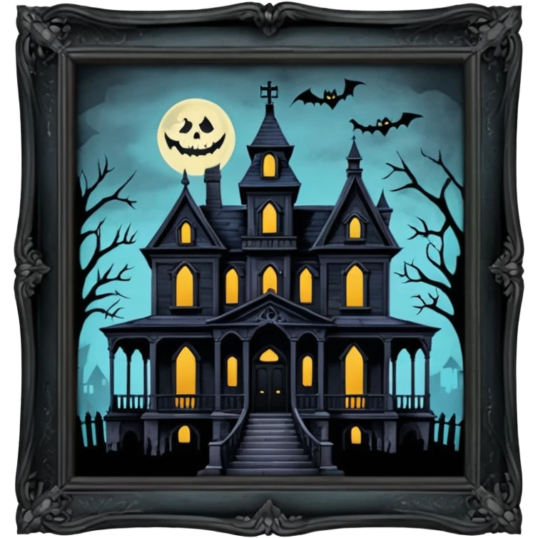 haunted mansion emoji