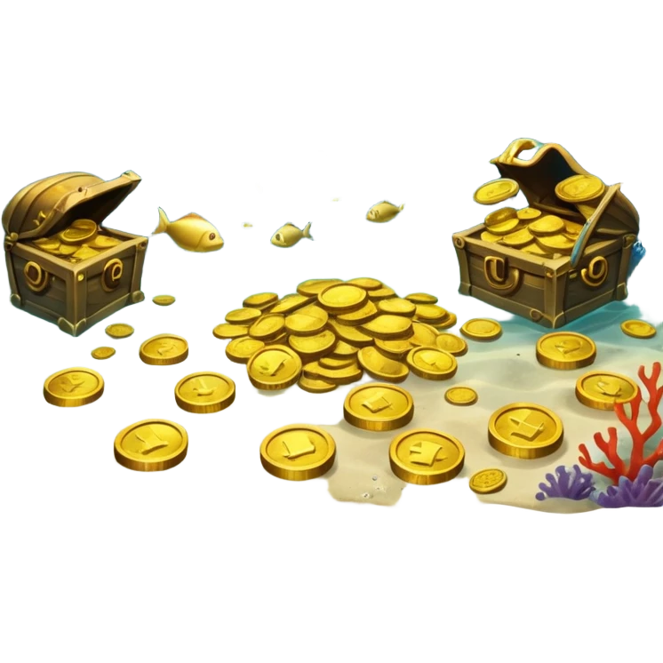sunken treasure emoji