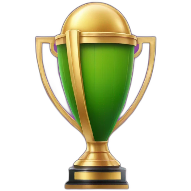 Cricket worldcup trophy emoji