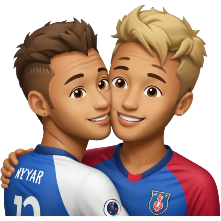 Neymar kiss emoji