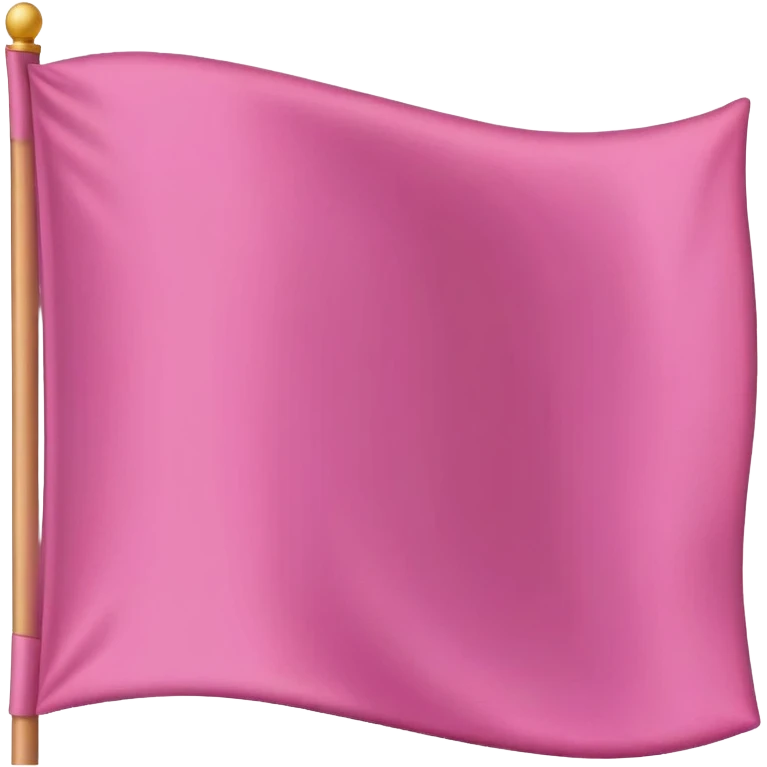 Pink flag emoji