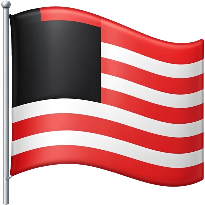 Straight flag emoji