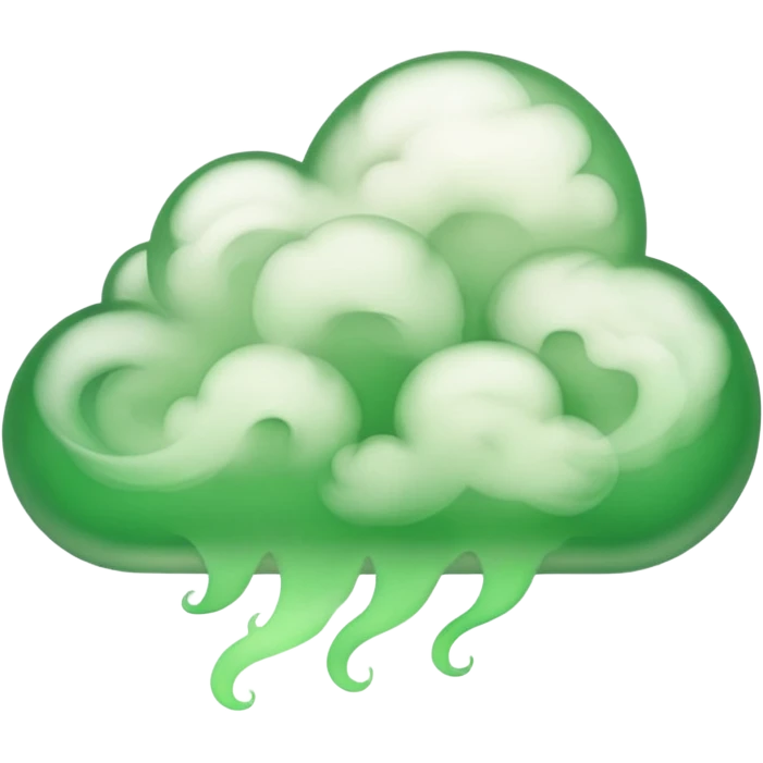green air smoke emoji