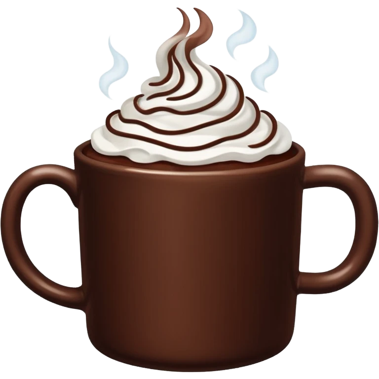hot chocolate emoji
