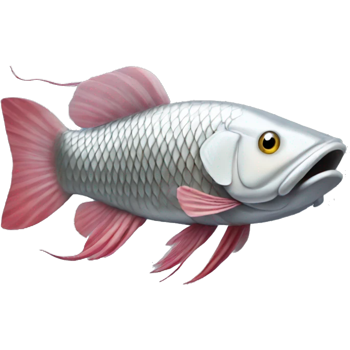 silver arowana  emoji