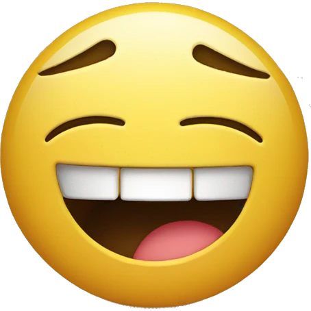 Combine the laughing and crying face emoji with the pointing finger  emoji