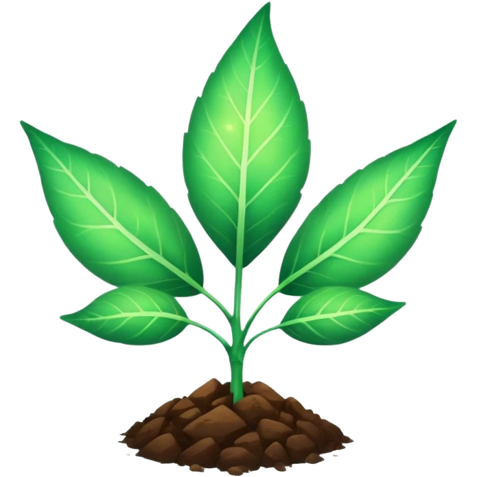 groung energy (with leaf) emoji