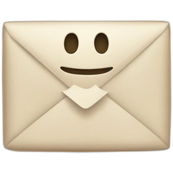 Empty message box emoji